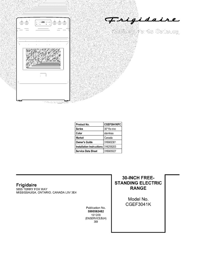 Diagram for CGEF3041KFC