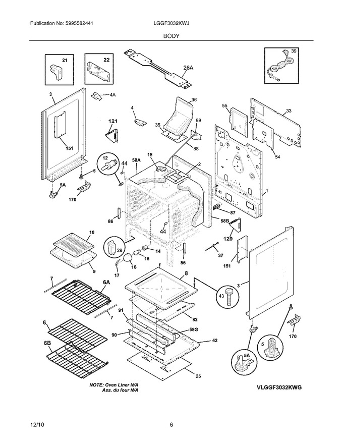 Diagram for LGGF3032KWJ