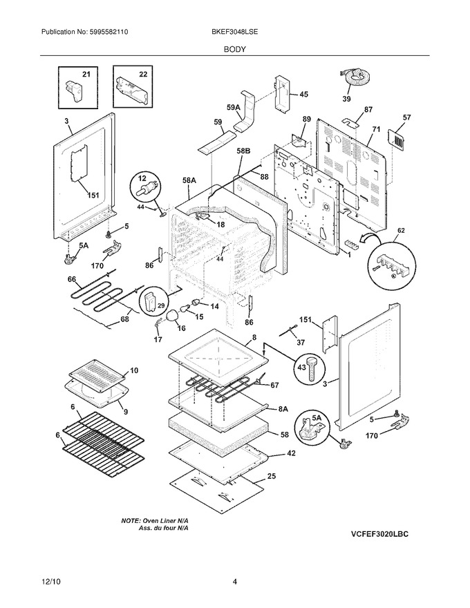 Diagram for BKEF3048LSE