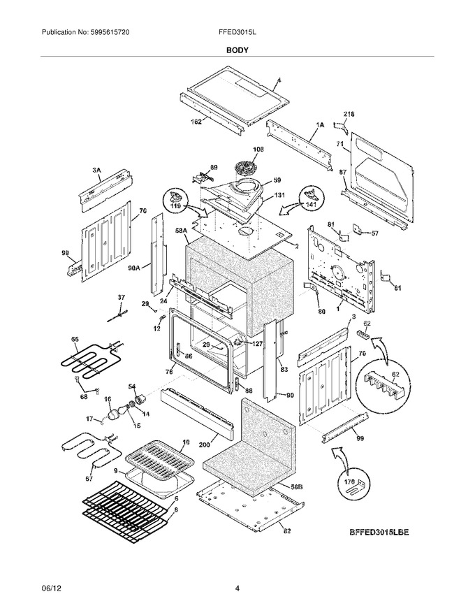 Diagram for FFED3015LBE