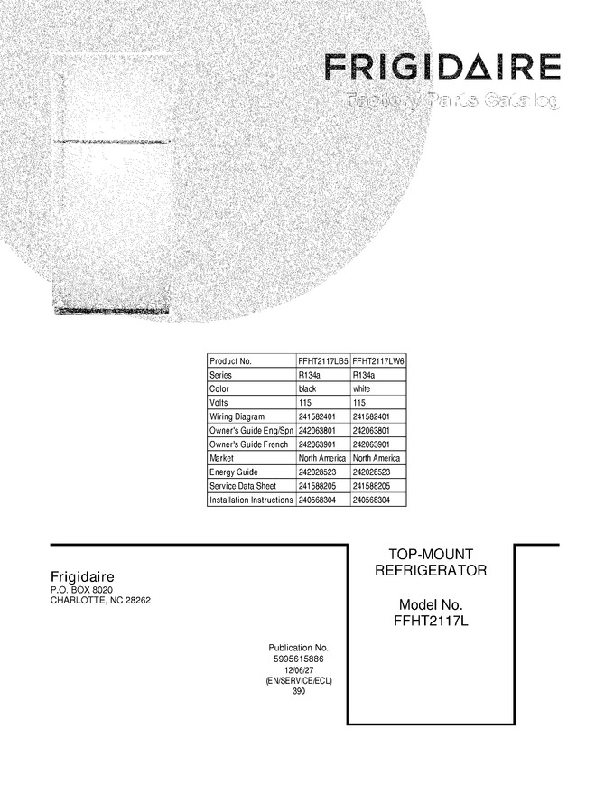 Diagram for FFHT2117LB5