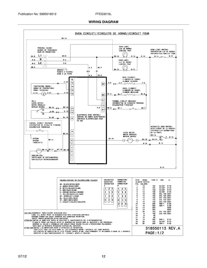Diagram for FFES3015LWG