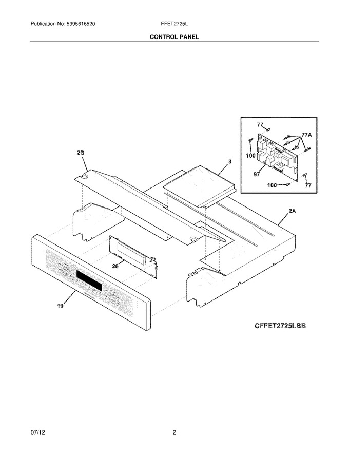 Diagram for FFET2725LWB