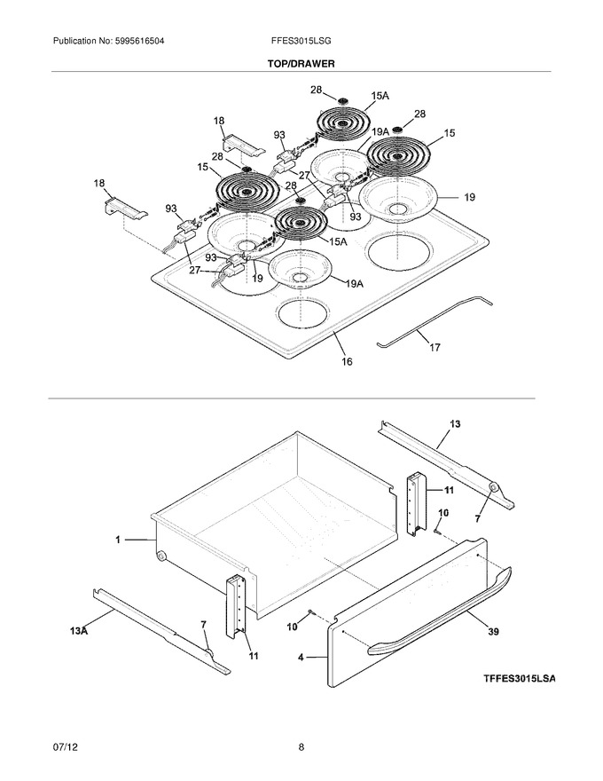 Diagram for FFES3015LSG