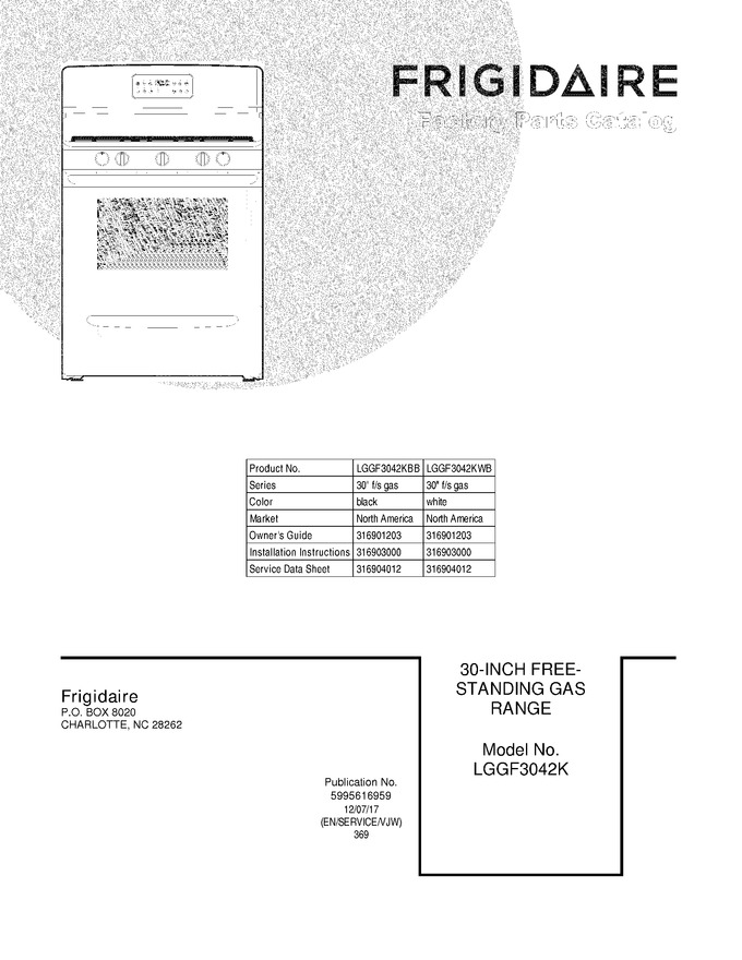 Diagram for LGGF3042KBB