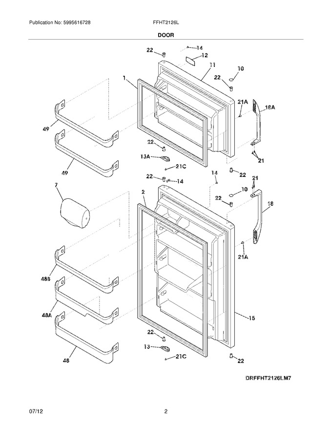 Diagram for FFHT2126LM7