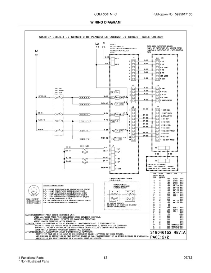 Diagram for CGEF306TMFC