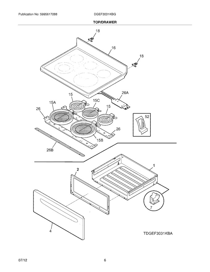 Diagram for DGEF3031KBG