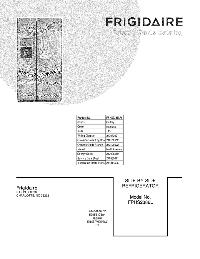 Diagram for FPHS2386LF6