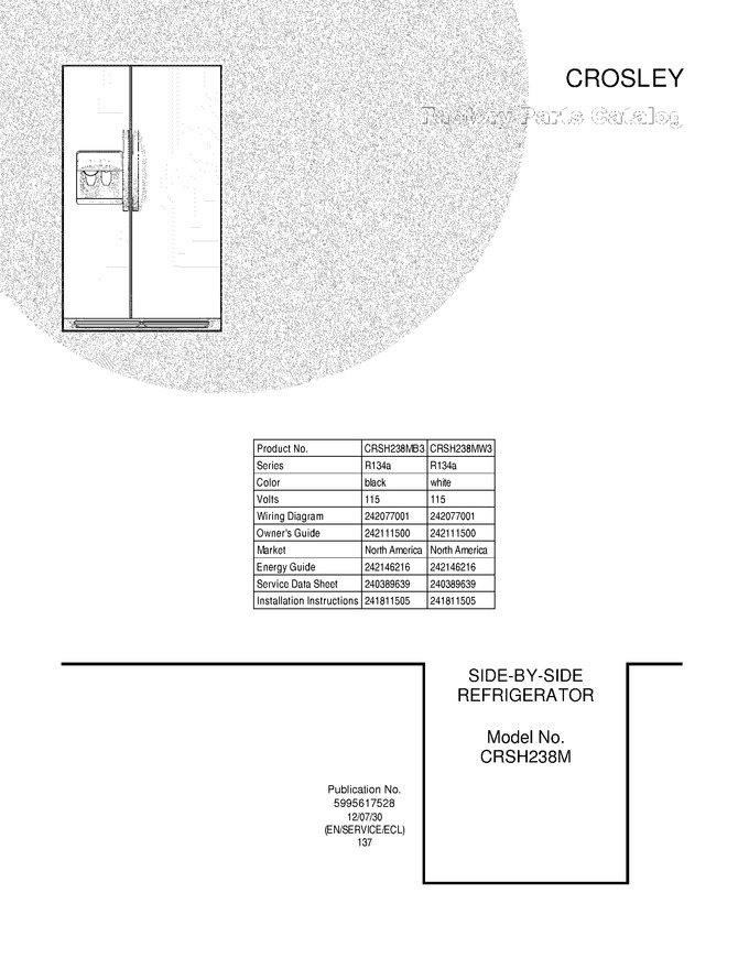 Diagram for CRSH238MW3