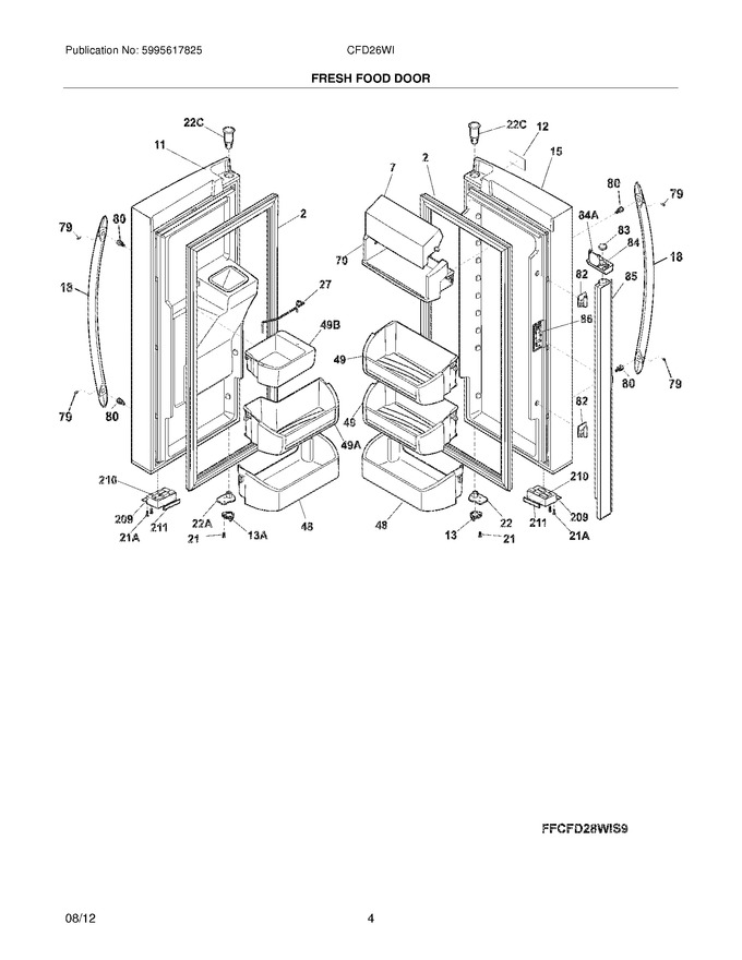 Diagram for CFD28WIW9