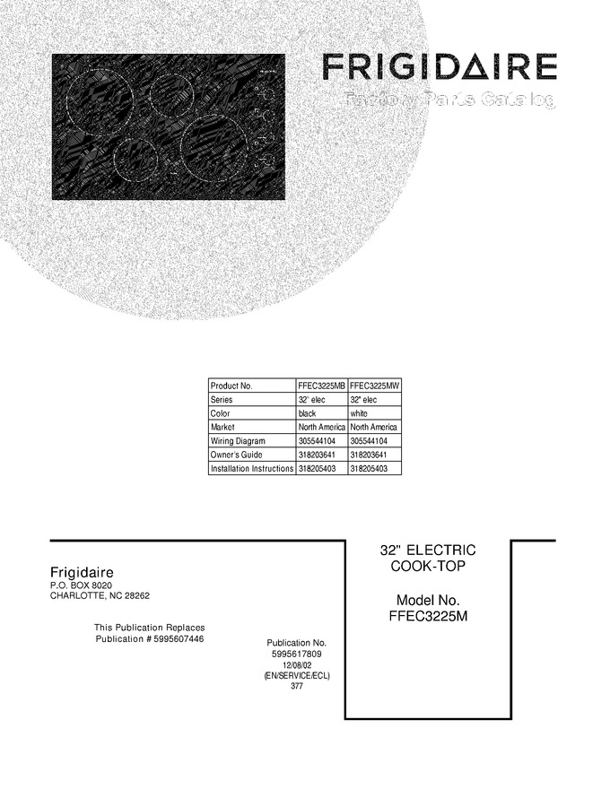 Diagram for FFEC3225MW