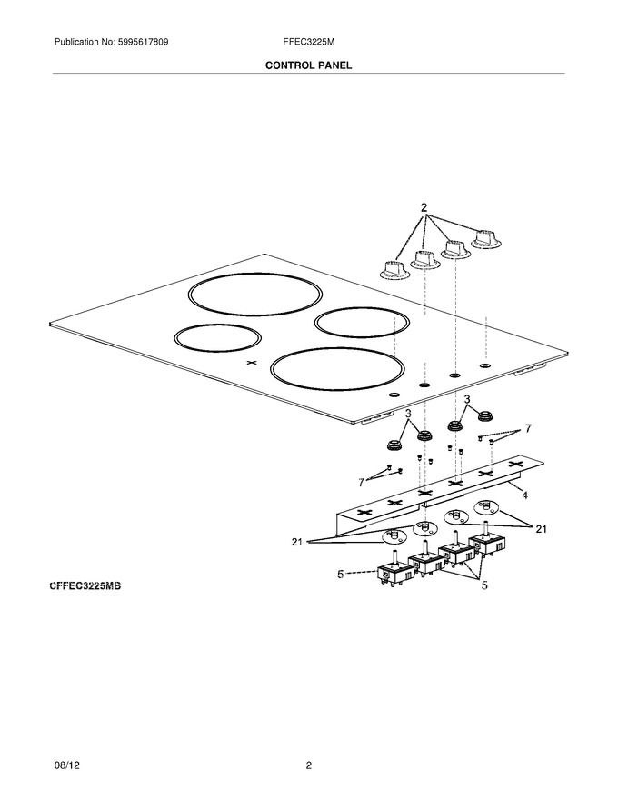 Diagram for FFEC3225MW