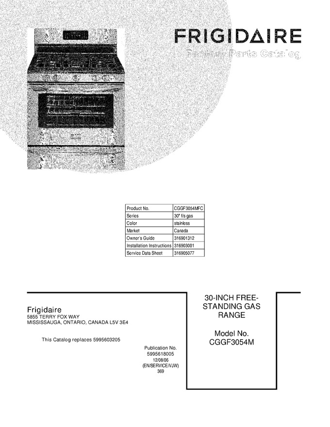Diagram for CGGF3054MFC