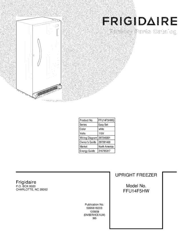 Diagram for FFU14F5HWQ