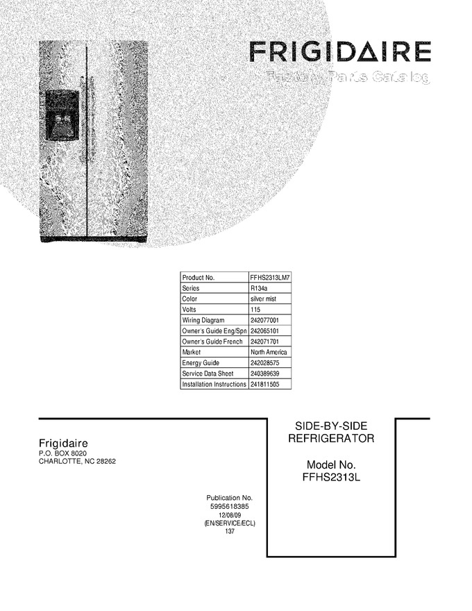 Diagram for FFHS2313LM7