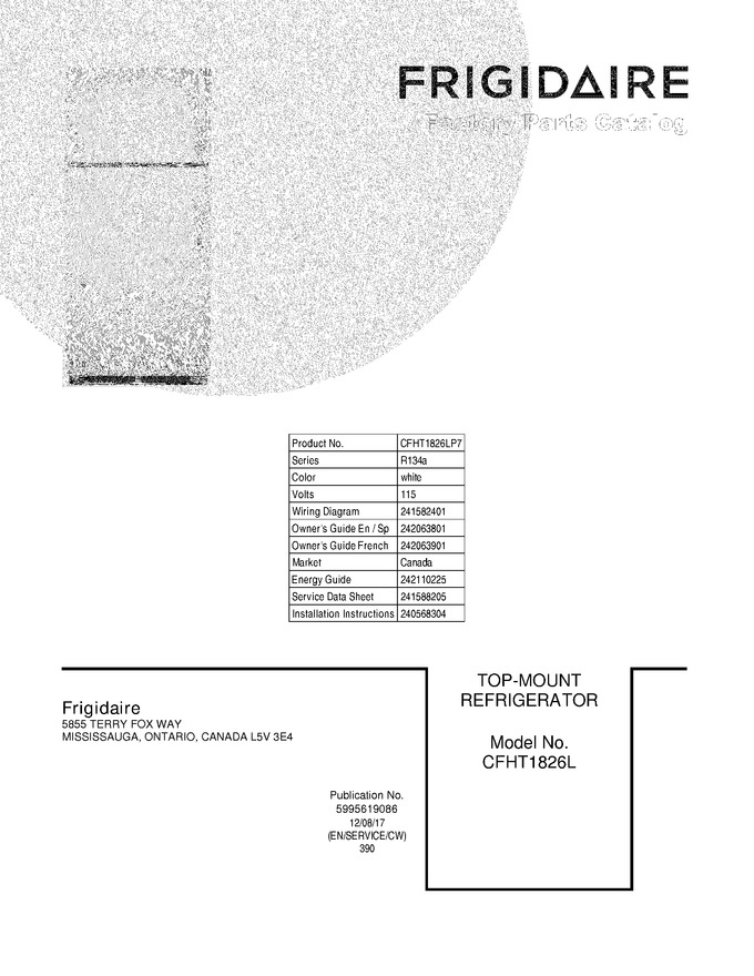 Diagram for CFHT1826LP7