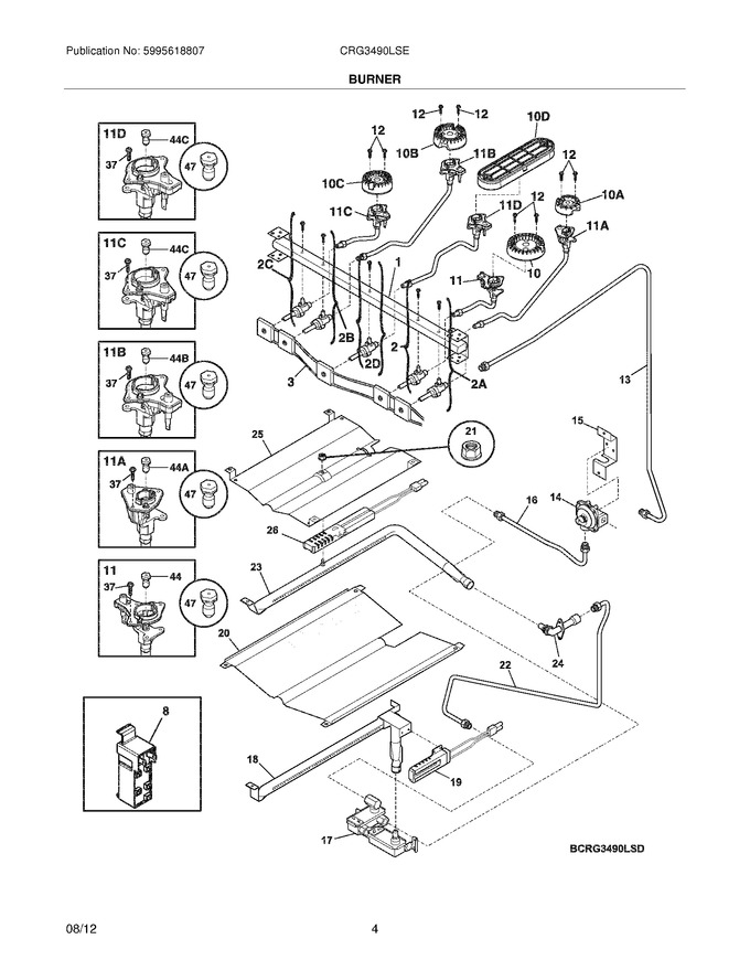 Diagram for CRG3490LSE