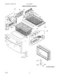 Diagram for 03 - Freezer Drawer, Baskets