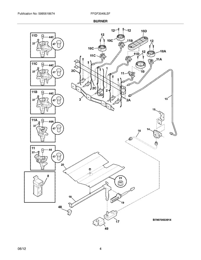 Diagram for FFGF3049LSF