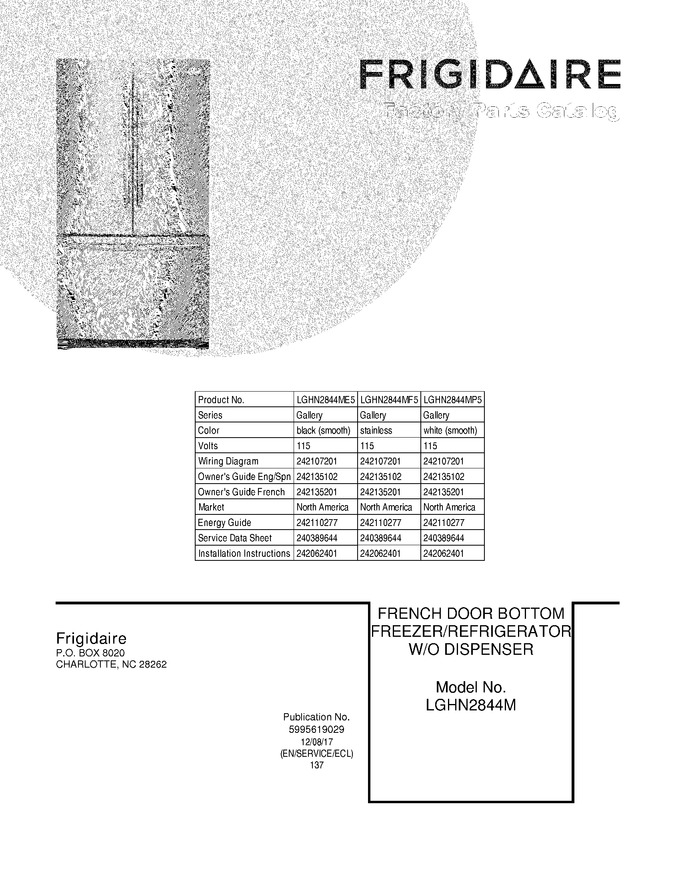 Diagram for LGHN2844ME5