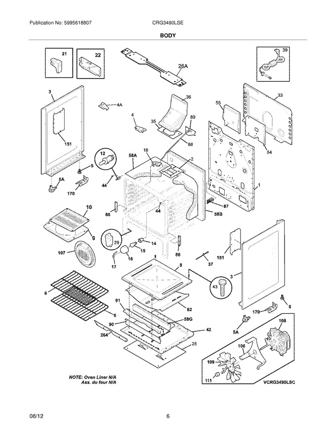 Diagram for CRG3490LSE