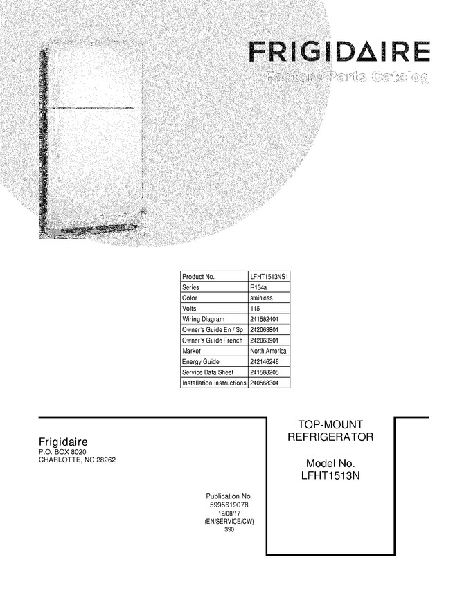 Diagram for LFHT1513NS1