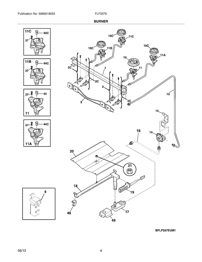 Diagram for FLF337EWM