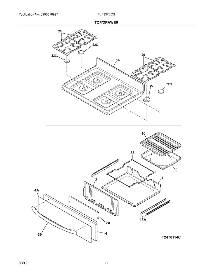 Diagram for FLF337ECS
