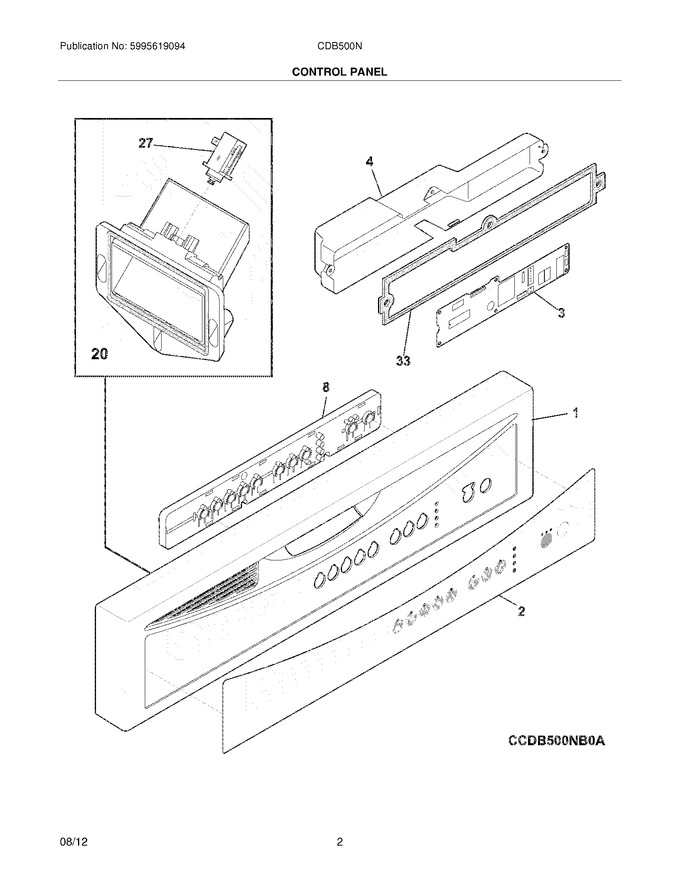 Diagram for CDB500NW0A