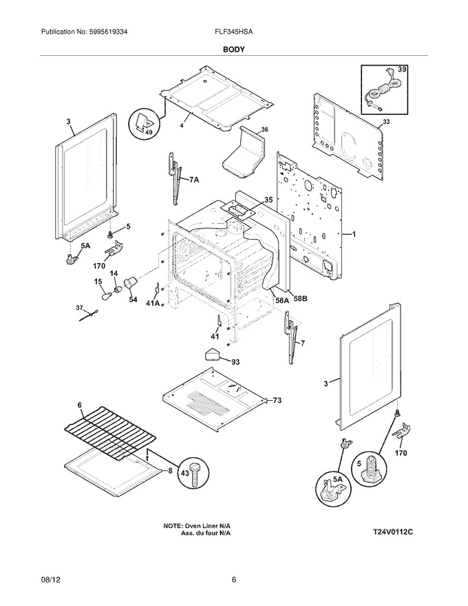 Diagram for FLF345HSA