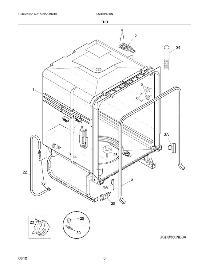 Diagram for KABD2406NW0A