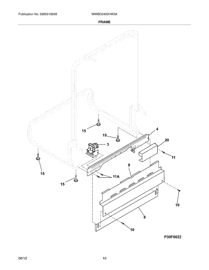 Diagram for WWBD2400HW3A