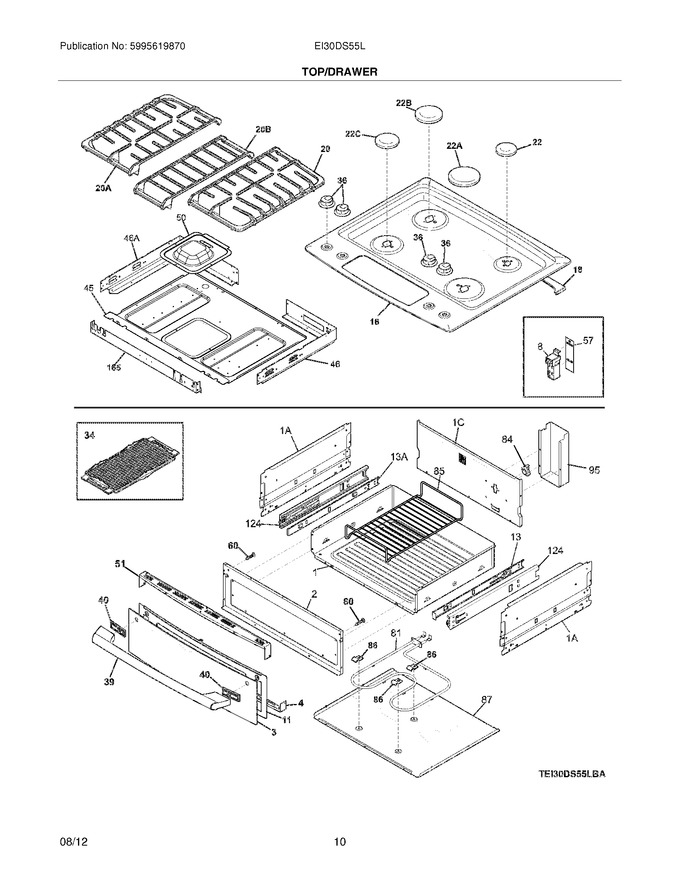Diagram for EI30DS55LBB