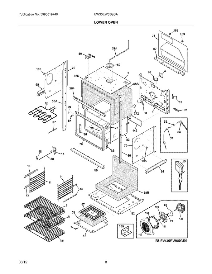 Diagram for EW30EW65GSA