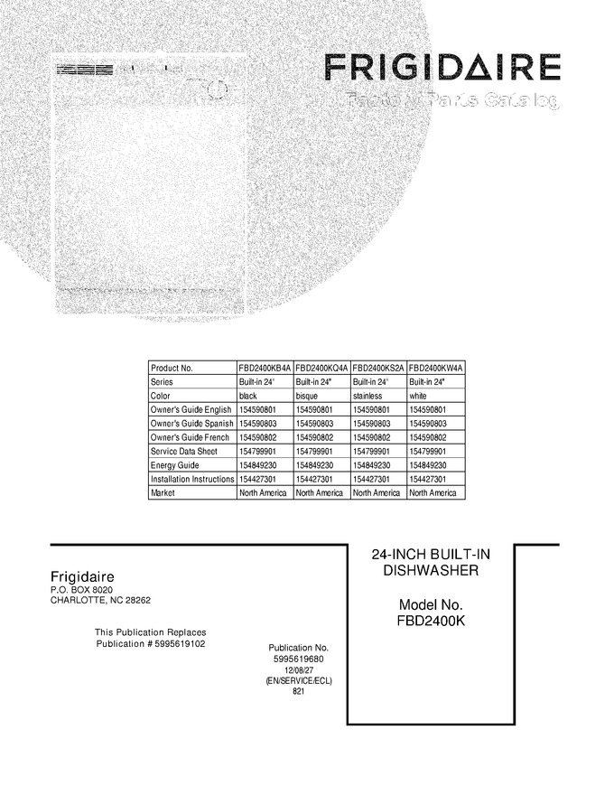 Diagram for FBD2400KS2A