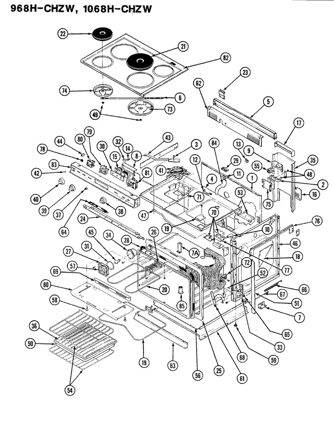 Diagram for 1068AH-CHZW