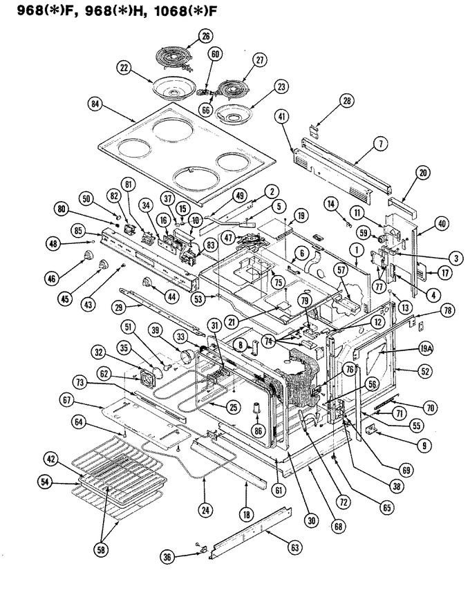 Diagram for 968WF-C