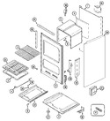 Diagram for 01 - Body/oven