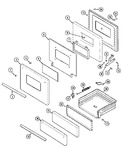 Diagram for 01 - Door/drawer
