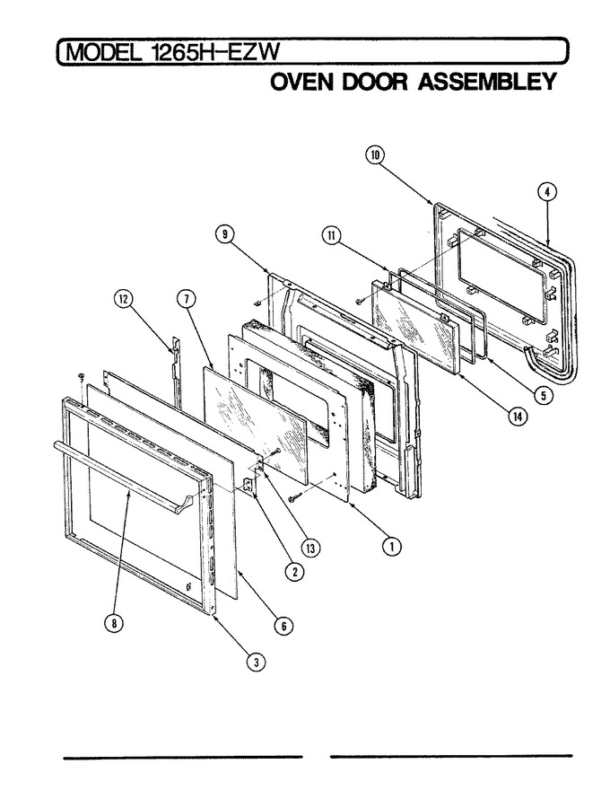 Diagram for 1265H-EZW