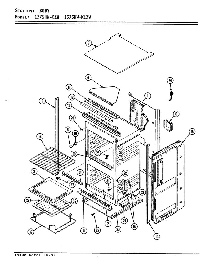 Diagram for 1375HW-KLZW