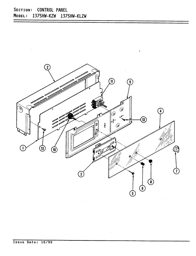 Diagram for 1375HW-KZW