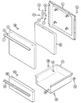 Diagram for 02 - Door/drawer