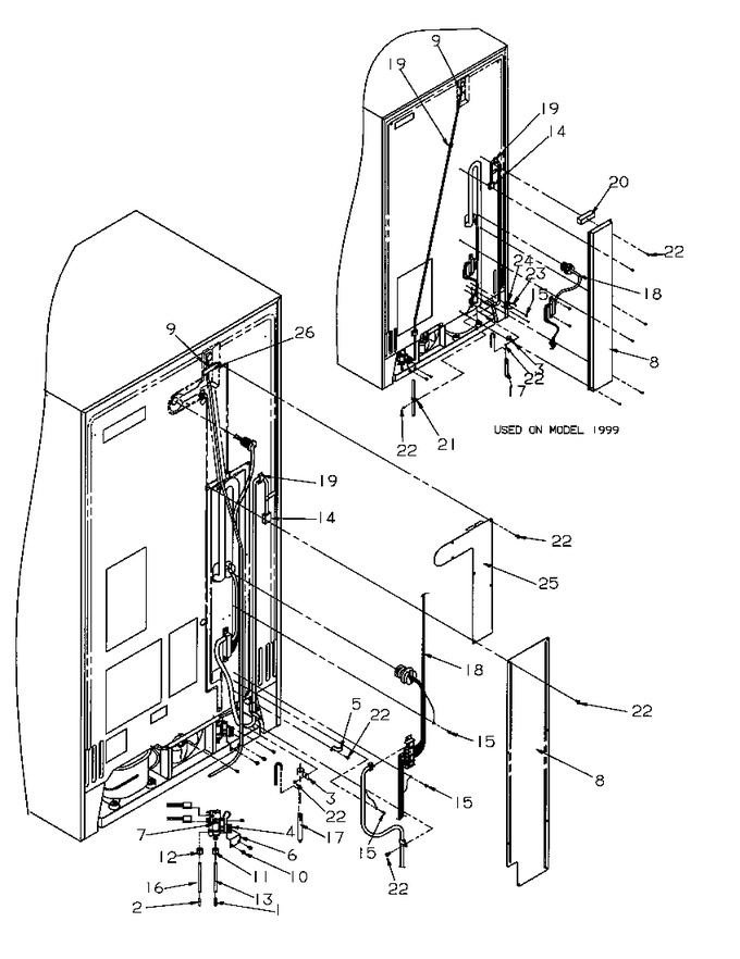 Diagram for 1999A (BOM: P1193906W L)