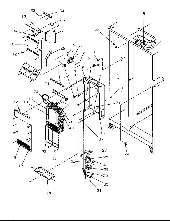 Diagram for 2599W (BOM: P1190419W W)