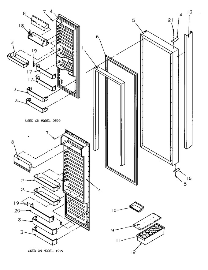 Diagram for 1999A (BOM: P1193906W L)