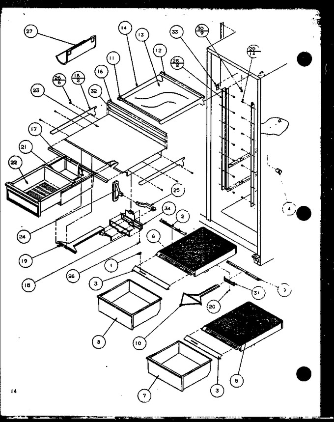 Diagram for 2599CIWW (BOM: P1121501W W)