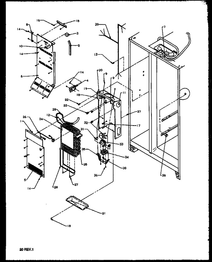 Diagram for 2599CIWEW (BOM: P1170601W W)