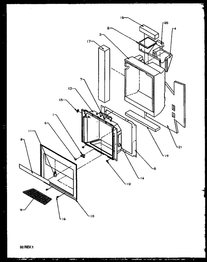 Diagram for 2599CIWEW (BOM: P1170601W W)